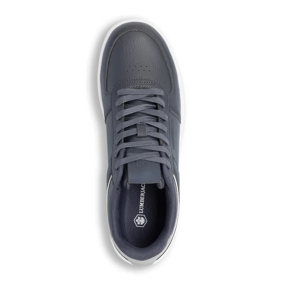 Sneakers casual blu navy da Uomo con dettaglio grigio Lumberjack