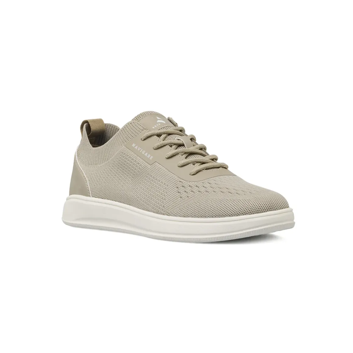 Sneakers casual da Uomo beige in tessuto mesh traspirante Navigare