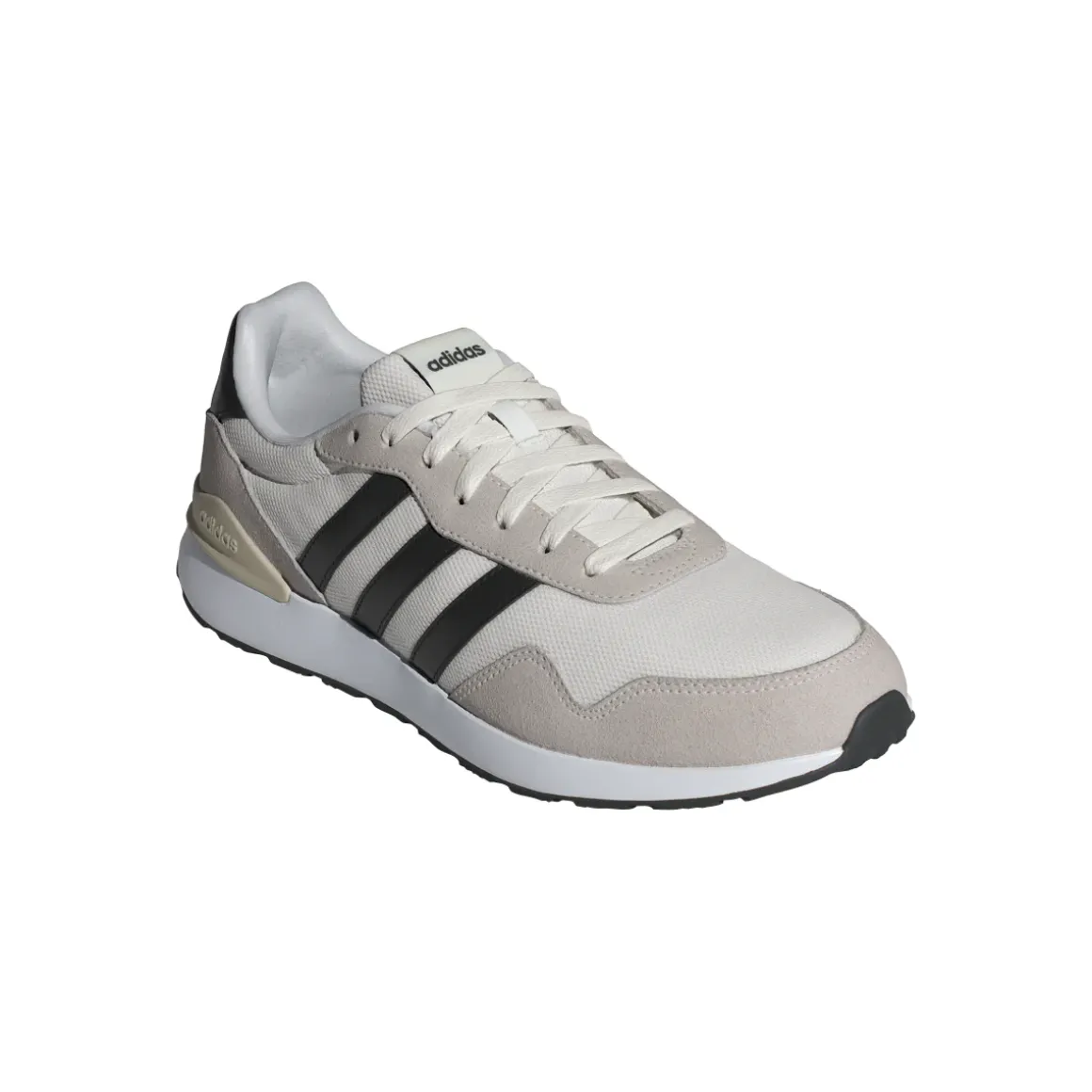 Sneakers casual da Uomo beige con effetto scamosciato adidas RUN 60s