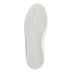 Sneakers casual da uomo bianche con talloncino blu navy Navigare