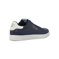 Sneakers casual da uomo blu con dettagli bianchi Navigare