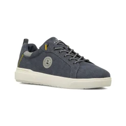 Sneakers casual da Uomo Blu in tessuto con dettagli gialli Navigare