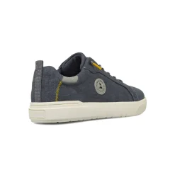 Sneakers casual da Uomo Blu in tessuto con dettagli gialli Navigare