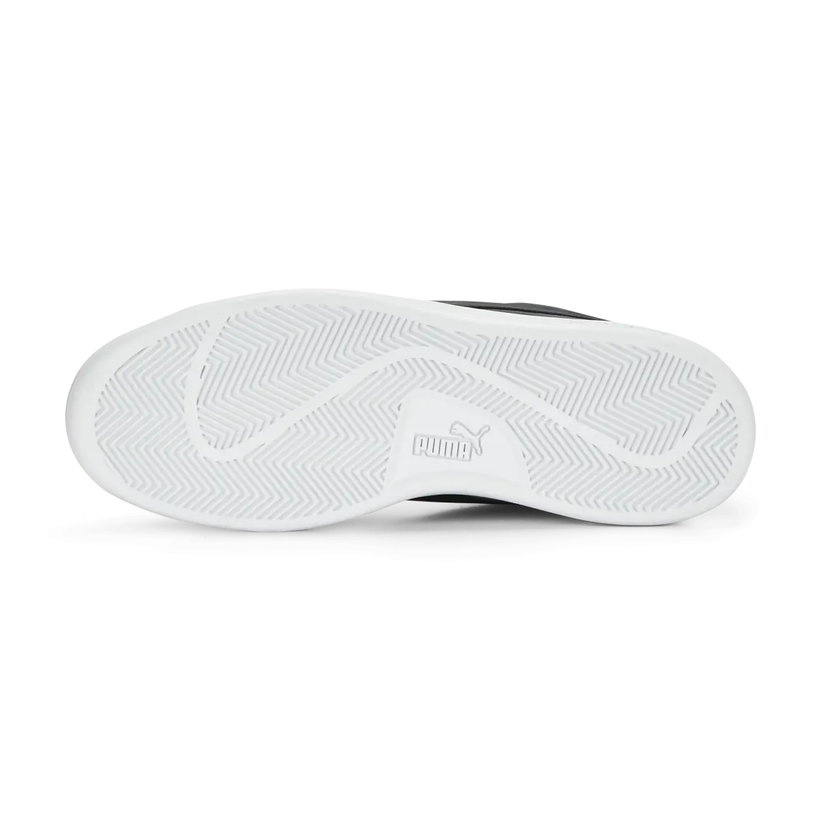Sneakers casual da uomo in pelle scamosciata grigie e nere con logo Puma Smash 3.0