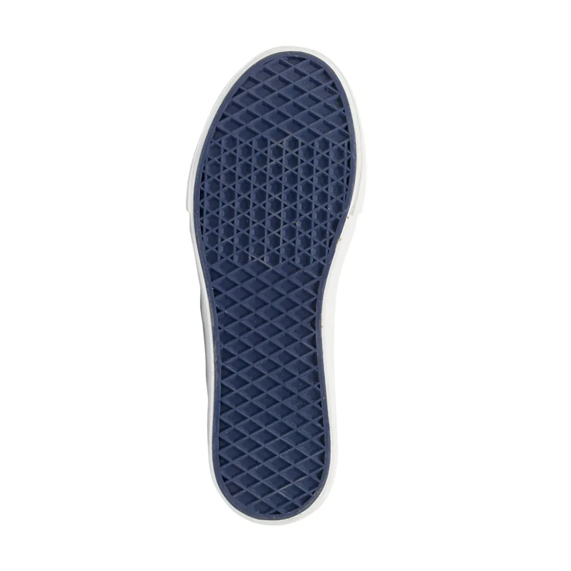 Sneakers casual da uomo Kappa bianche in tela con logo blu navy