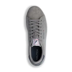 Sneakers casual grigie in tessuto da Uomo con logo Nautica