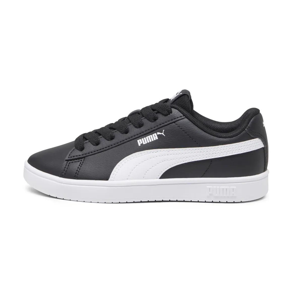 Sneakers casual nere con dettaglio bianco da ragazzo e ragazza Puma Rickie Classic