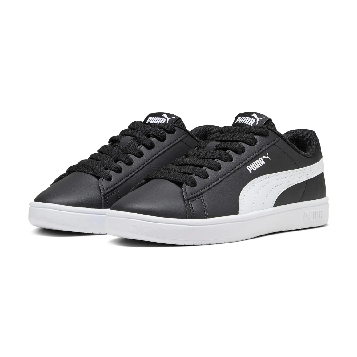 Sneakers casual nere con dettaglio bianco da ragazzo e ragazza Puma Rickie Classic