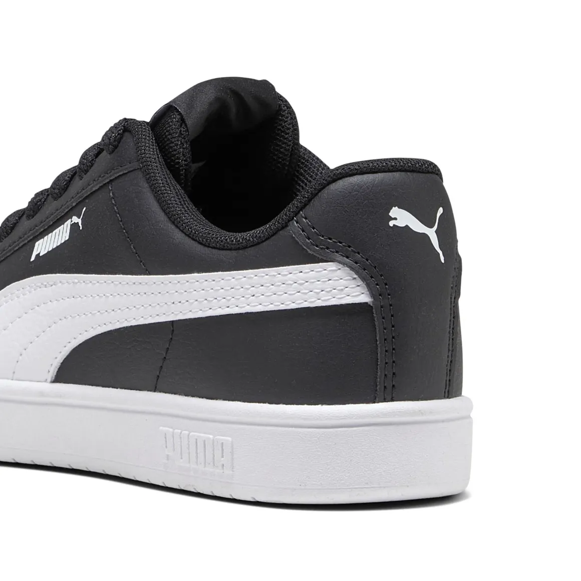 Sneakers casual nere con dettaglio bianco da ragazzo e ragazza Puma Rickie Classic