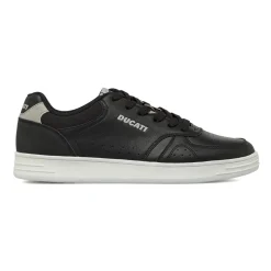 Sneakers casual nere da Uomo con dettagli grigi Ducati