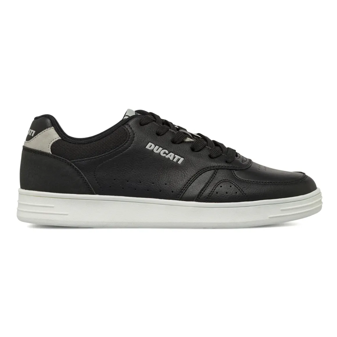 Sneakers casual nere da Uomo con dettagli grigi Ducati