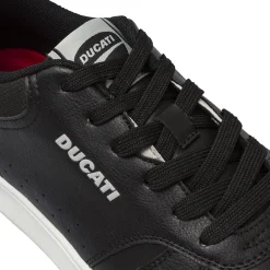 Sneakers casual nere da Uomo con dettagli grigi Ducati