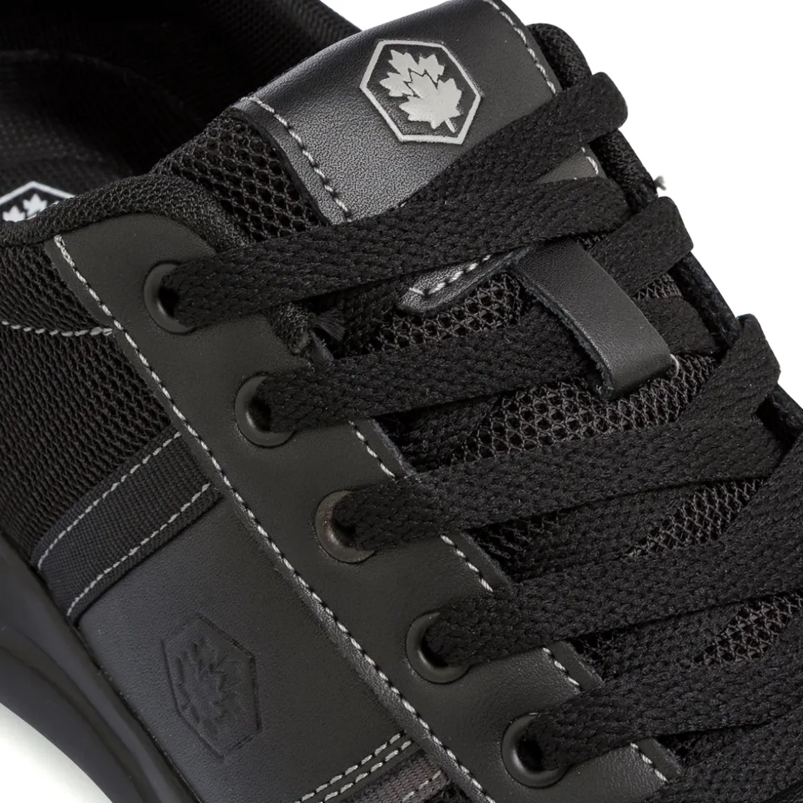 Sneakers casual nere da Uomo con logo Lumberjack