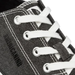 Sneakers casual nere in tessuto da Uomo Americanino