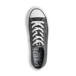 Sneakers casual nere in tessuto da Uomo Americanino