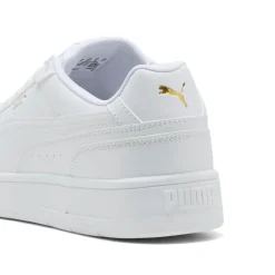 Sneakers casual unisex bianche con logo dorato Puma Court Classico