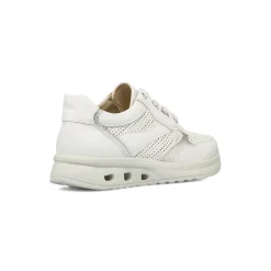 Sneakers comfort bianche da Donna con dettagli argento Lora Ferres