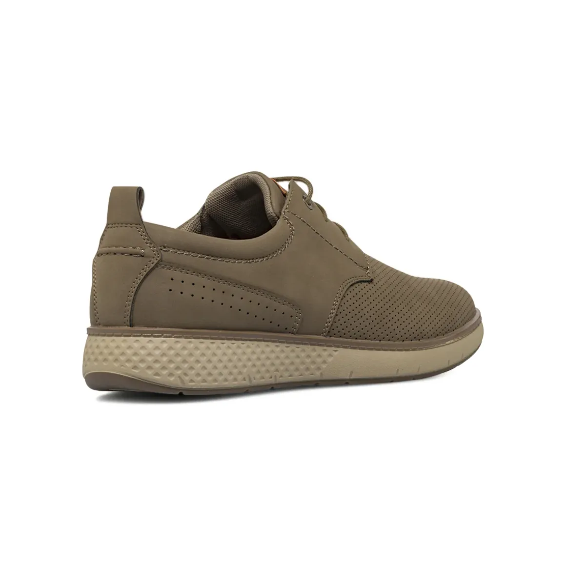 Sneakers comfort da Uomo taupe con tomaia effetto traforato P Soft
