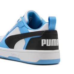 Sneakers da Bambina azzurre con dettagli in contrasto Puma Rebound V6 Lo