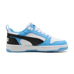 Sneakers da Bambina azzurre con dettagli in contrasto Puma Rebound V6 Lo