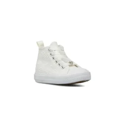 Sneakers da Bambina bianche con ricami floreali Le scarpe di Alice