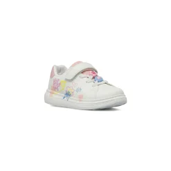 Sneakers da bambina bianche con dettagli colorati Le scarpe di Alice