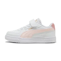 Sneakers da bambina bianche con dettagli rosa Caven III Puma AC+ PS