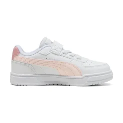 Sneakers da bambina bianche con dettagli rosa Caven III Puma AC+ PS