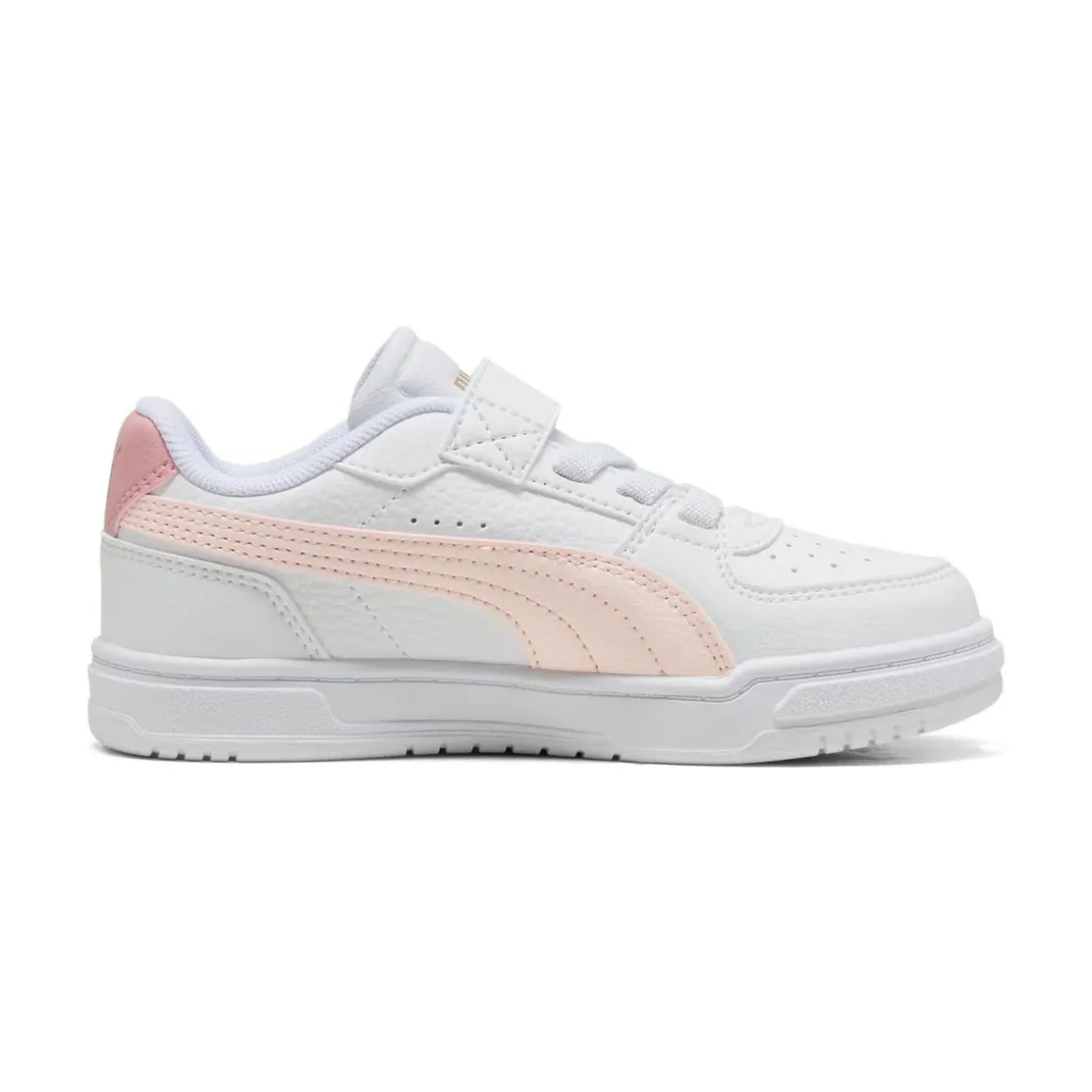 Sneakers da bambina bianche con dettagli rosa Caven III Puma AC+ PS