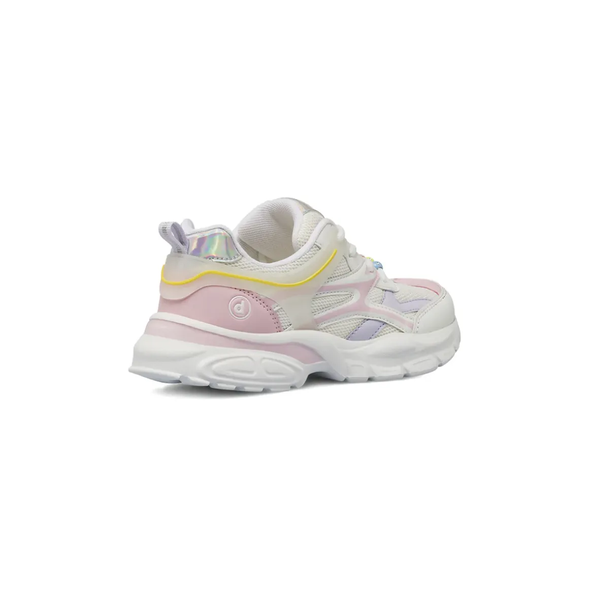 Sneakers da Bambina bianche con dettagli pastello Dimensione Danza