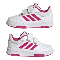 Sneakers da bambina bianche e fucsia con logo adidas Tensaur Sport 2.0 CF I