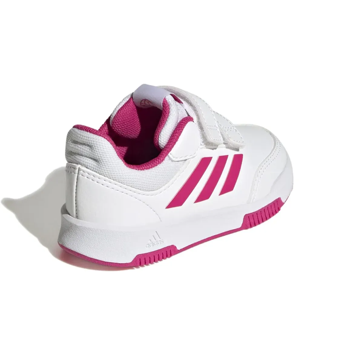 Sneakers da bambina bianche e fucsia con logo adidas Tensaur Sport 2.0 CF I
