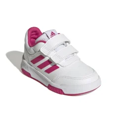 Sneakers da bambina bianche e fucsia con logo adidas Tensaur Sport 2.0 CF I