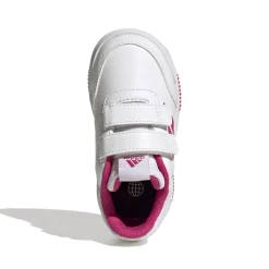 Sneakers da bambina bianche e fucsia con logo adidas Tensaur Sport 2.0 CF I