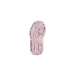 Sneakers da Bambina bianche e rosa con glitter e velcro Champion