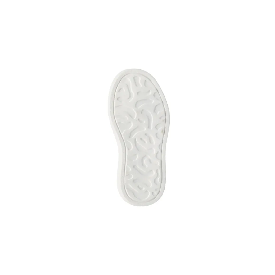 Sneakers da bambina bianche Kappa con strappo e dettagli rosa