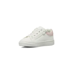 Sneakers da Bambina bianche Le scarpe di Alice con fiori glitter e zip