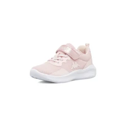 Sneakers da bambina e ragazza rosa Kappa in tessuto mesh con strappo