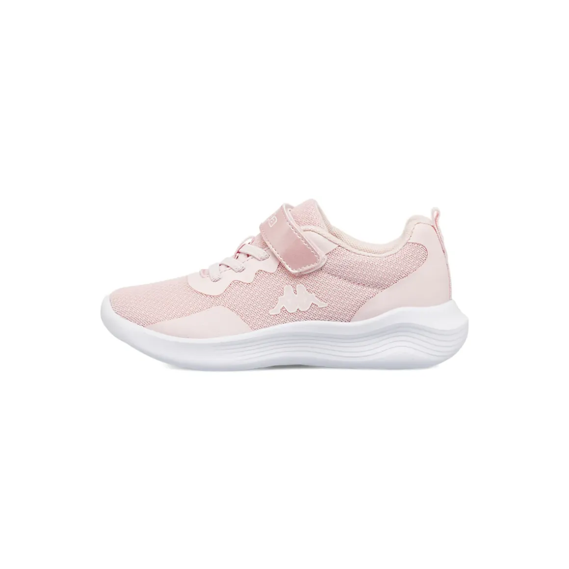 Sneakers da bambina e ragazza rosa Kappa in tessuto mesh con strappo