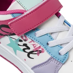Sneakers da Bambina Lilla e rosa con strappo Le scarpe di Alice