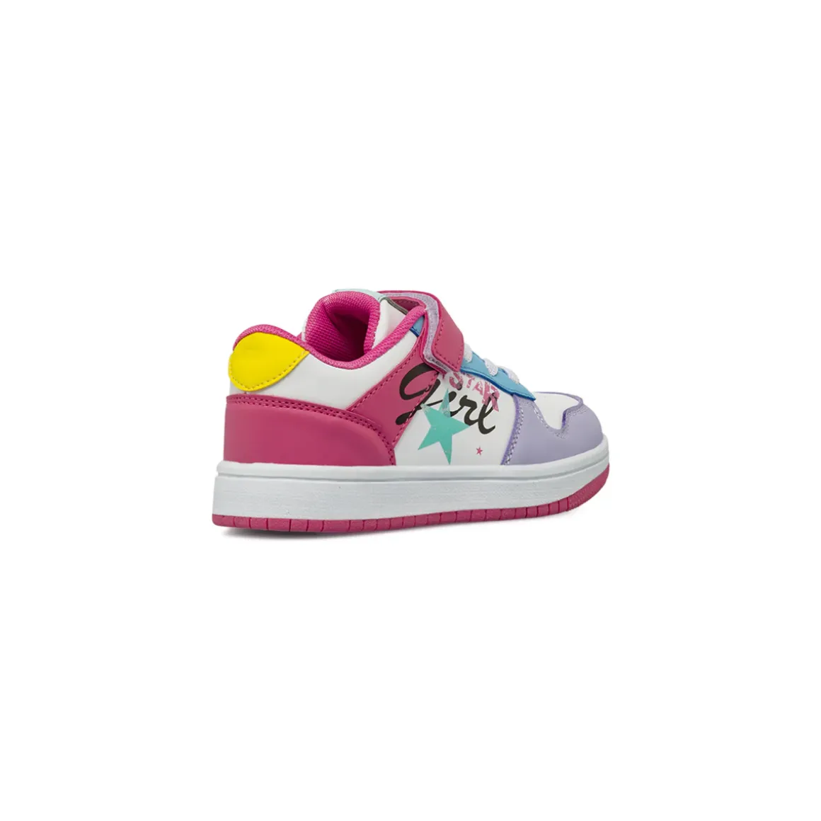 Sneakers da Bambina Lilla e rosa con strappo Le scarpe di Alice