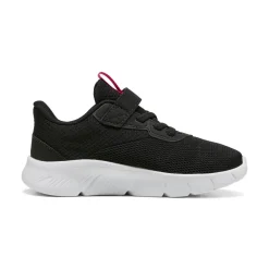 Sneakers da bambina nere con dettagli fucsia Puma FlexFocus Modern AC+