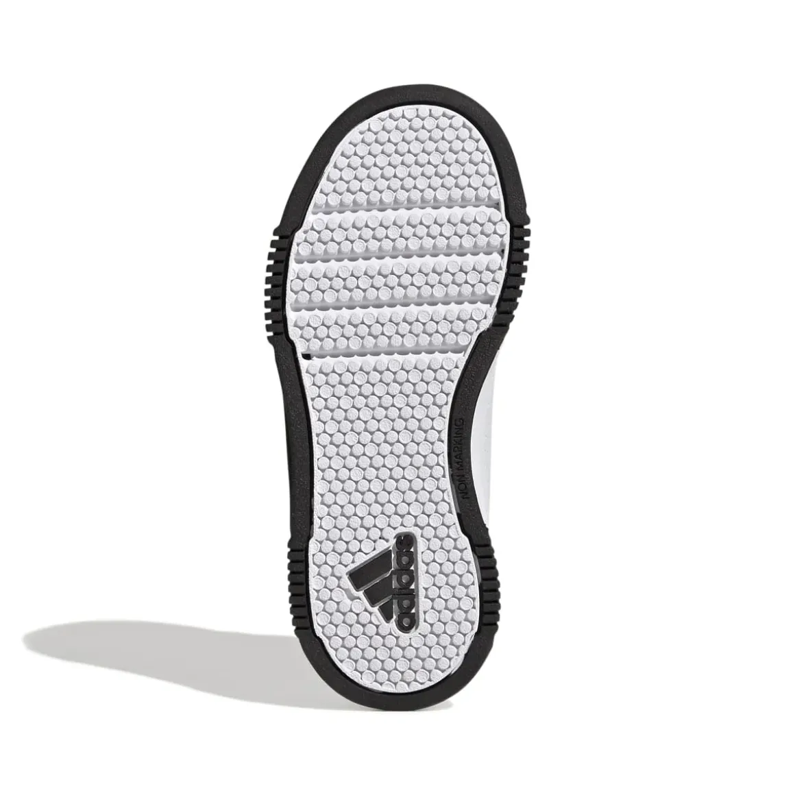 Sneakers da bambina primi passi bianche con dettagli neri adidas Tensaur Sport 2.0 CF K