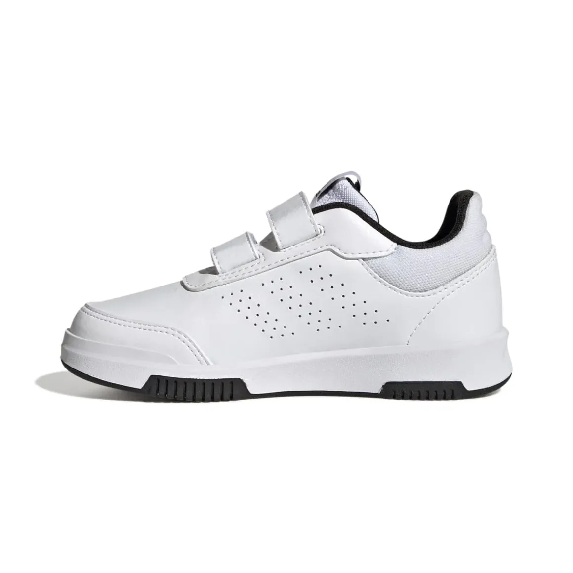 Sneakers da bambina primi passi bianche con dettagli neri adidas Tensaur Sport 2.0 CF K