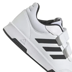 Sneakers da bambina primi passi bianche con dettagli neri adidas Tensaur Sport 2.0 CF K