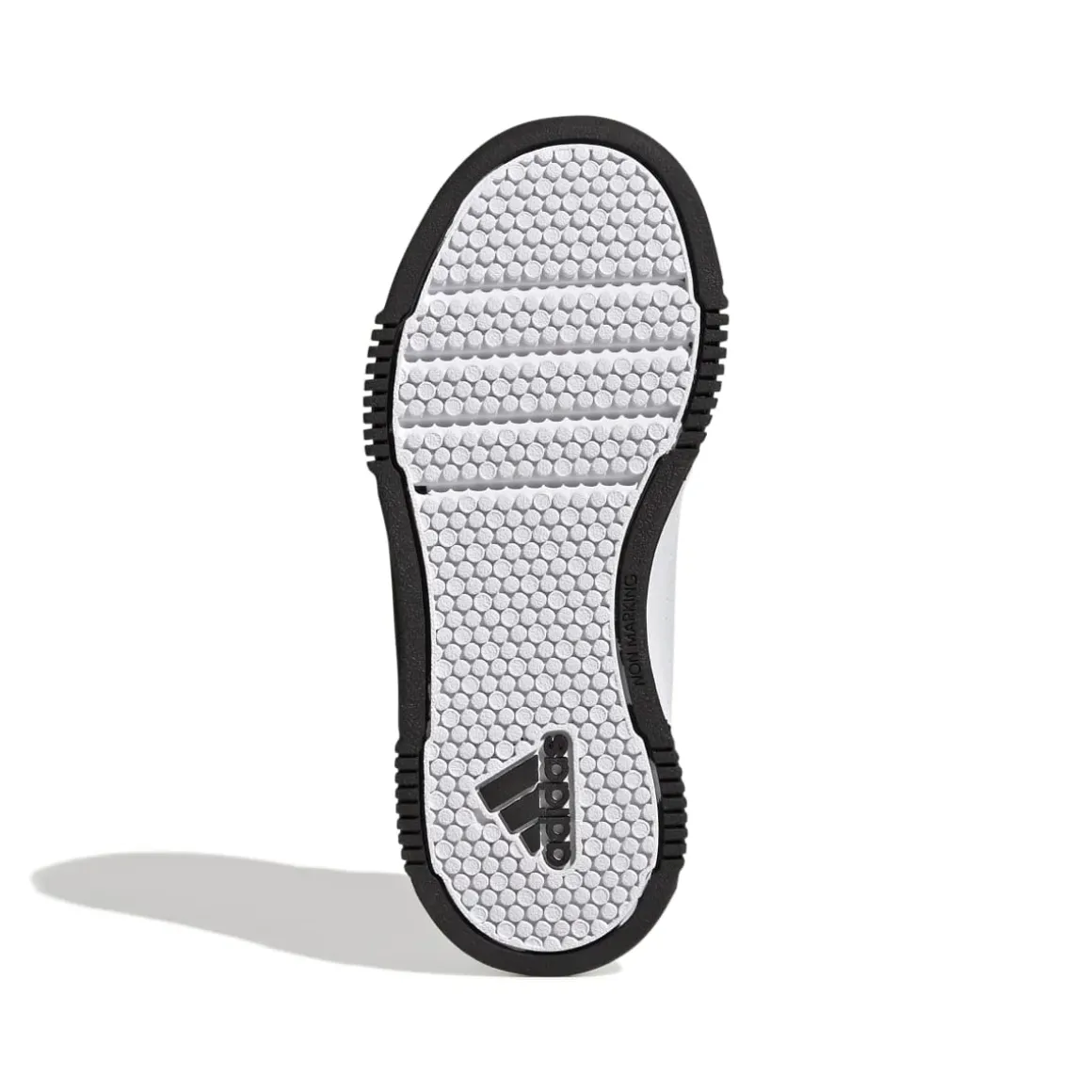 Sneakers da bambina primi passi bianche con dettagli neri adidas Tensaur Sport 2.0 CF K