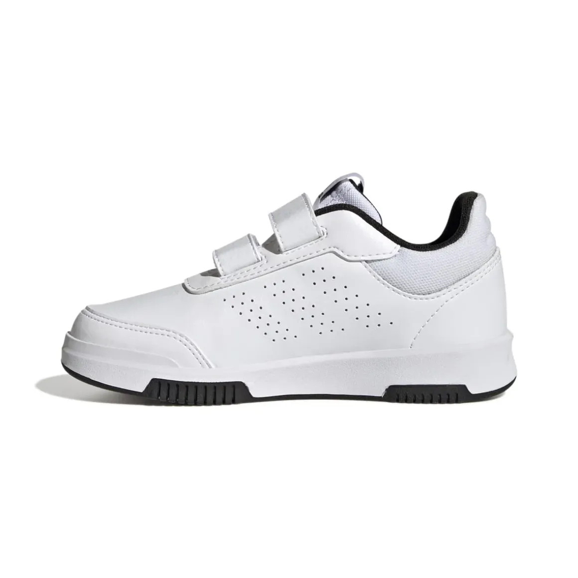 Sneakers da bambina primi passi bianche con dettagli neri adidas Tensaur Sport 2.0 CF K