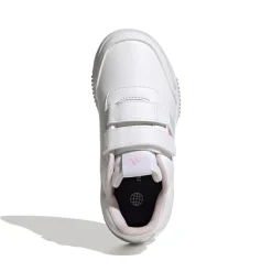 Sneakers da bambina primi passi bianche con dettagli multicolore adidas Tensaur Sport 2.0 CF K