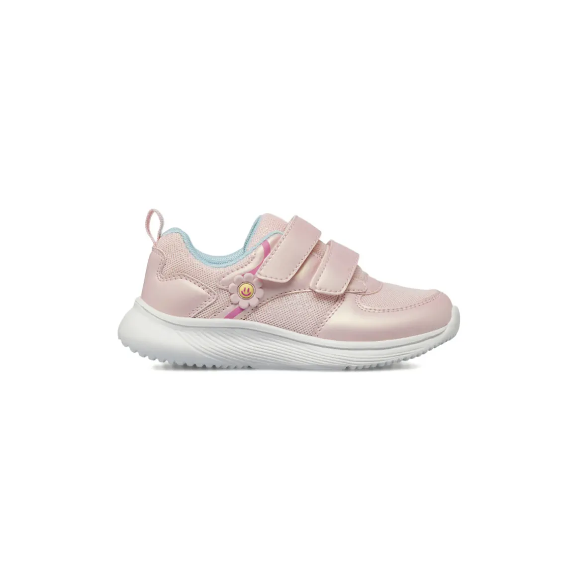 Sneakers da bambina rosa con fiore e glitter Le scarpe di Alice