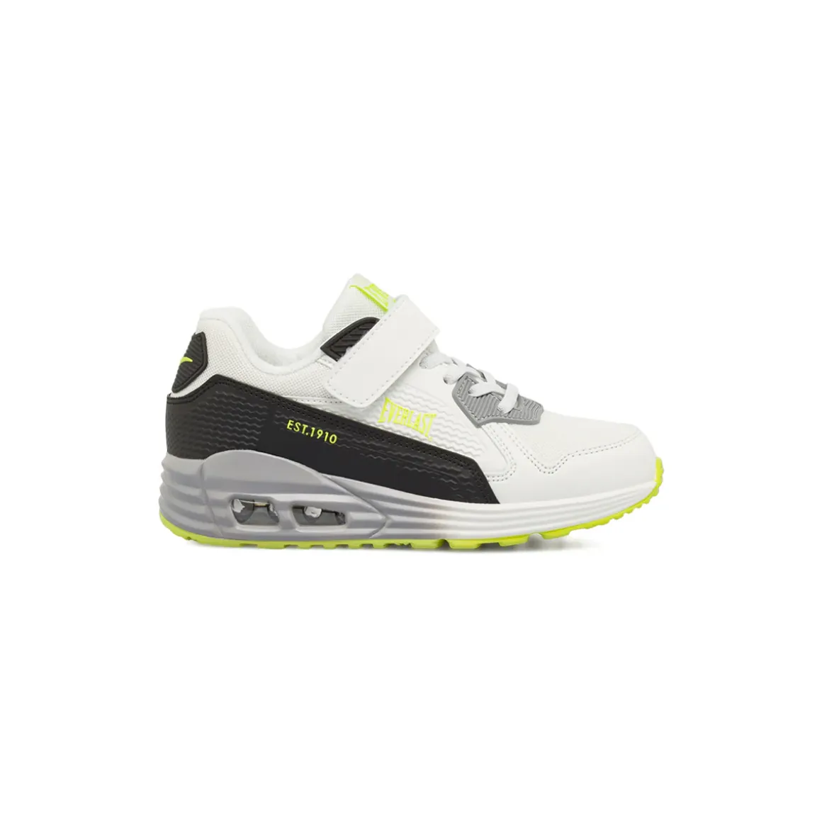 Sneakers da Bambino bianche con strappo e dettaglio air Everlast